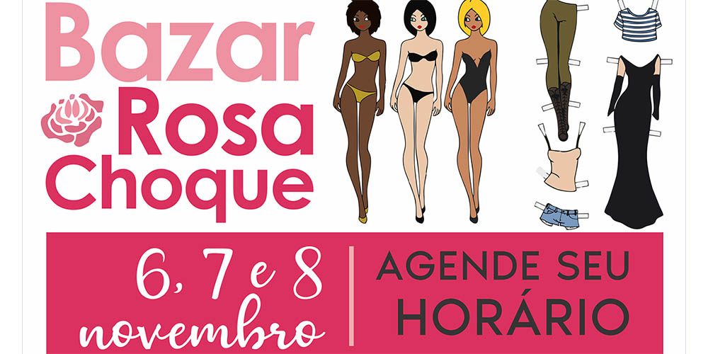 Grupo Vida Rosa prepara Bazar Rosa Choque, para dias 6, 7 e 8 de novembro