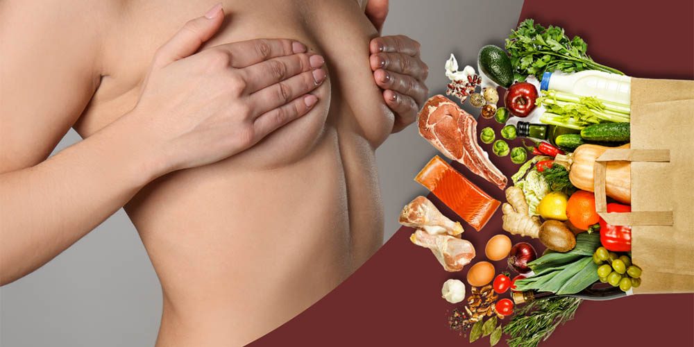 Posso aumentar meios seios através da alimentação?
