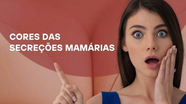 Cores das secreções mamárias
