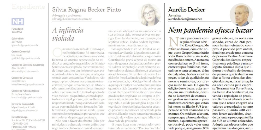 O Bazar Rosa Choque é Amplamente Divulgado