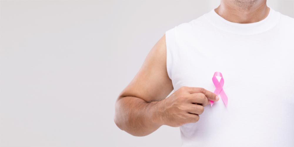 Câncer de mama acontece também em homens?