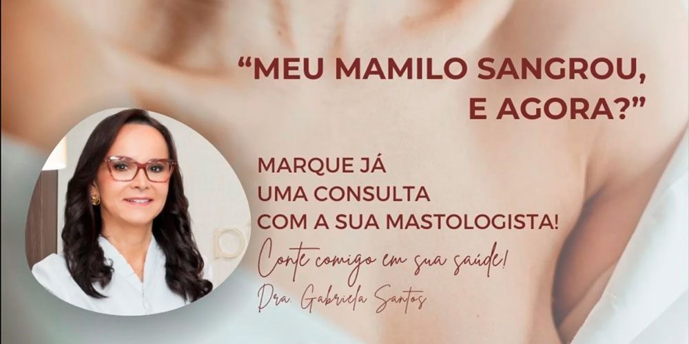 Meu mamilo sangrou, e agora?